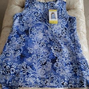 Fever ladies double layer tank top sleeveless.